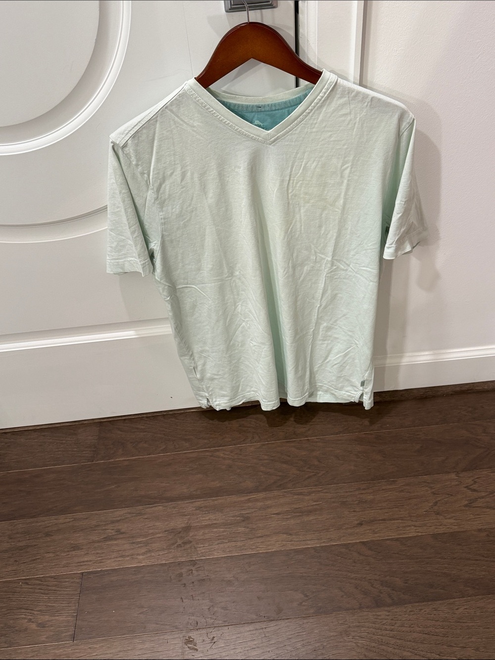 Tommy Bahama Pale Mint V-Neck Short Sleeve Tee